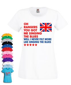 Singing The Blues Womens T-shirt
