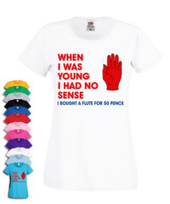 When I was Young I Had No Sense Womens T-shirt