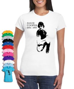 Davie Cooper Womens T-shirt