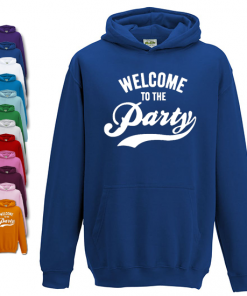 Welcome To The Party Childrens Hoodie