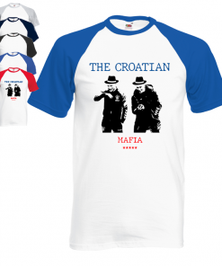 The Croatian Mafia Mens Contrast T-shirt