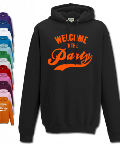 Alternative view of Welcome To The Party Hoodie Unisex