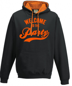 Alternative view of Welcome To The Party Hoodie Unisex