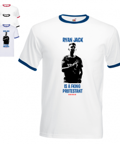 Ryan Jack Mens Ringer T-shirt – Protestant Design