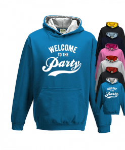 Welcome To The Party Childrens Hoodie