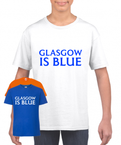 Glasgow is Blue Childrens T-shirt
