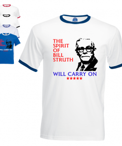 Bill Struth- Spirit Mens Ringer T-shirt