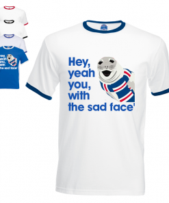 Hey You Mens Ringer T-shirt - Seal Design