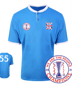 Champions 55 - Sports Polo T-shirt Union Jack 55