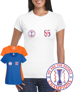 Champions Womens T-shirt - Union Jack 55