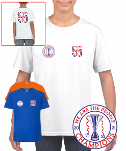 Champions Childrens T-shirt With Reverse Print